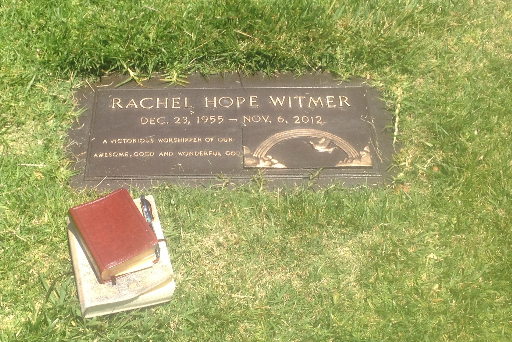 Mom's grave