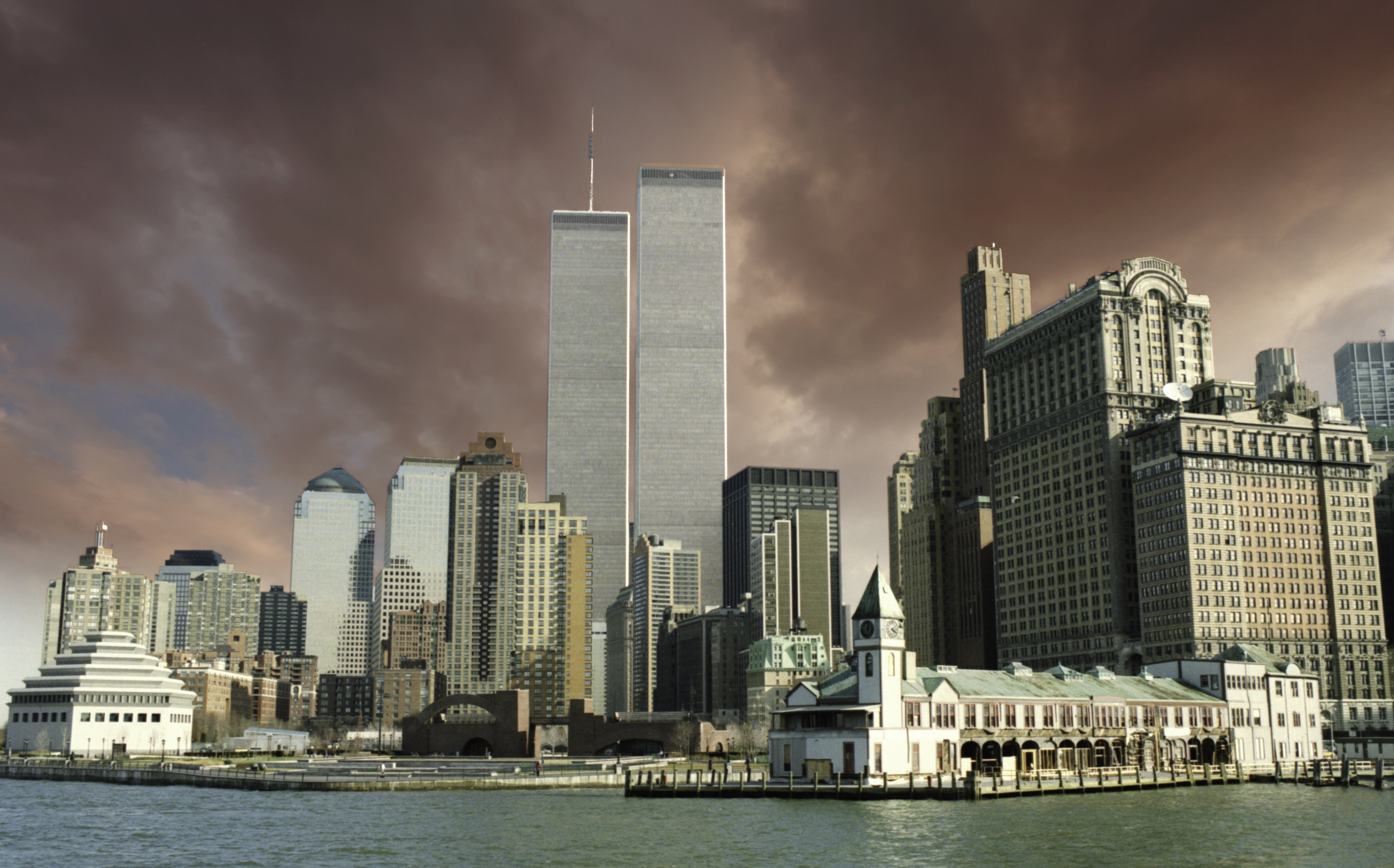 twin towers in NYC